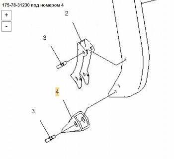 Коронка рыхлителя LOF 175-78-31230 175-78-31232 9W2451 175-78-34131 9w2452koronka-rykhlitelya-lof-175-78-31230-175-78-31232-9w2451-175-78-34131-9w2452